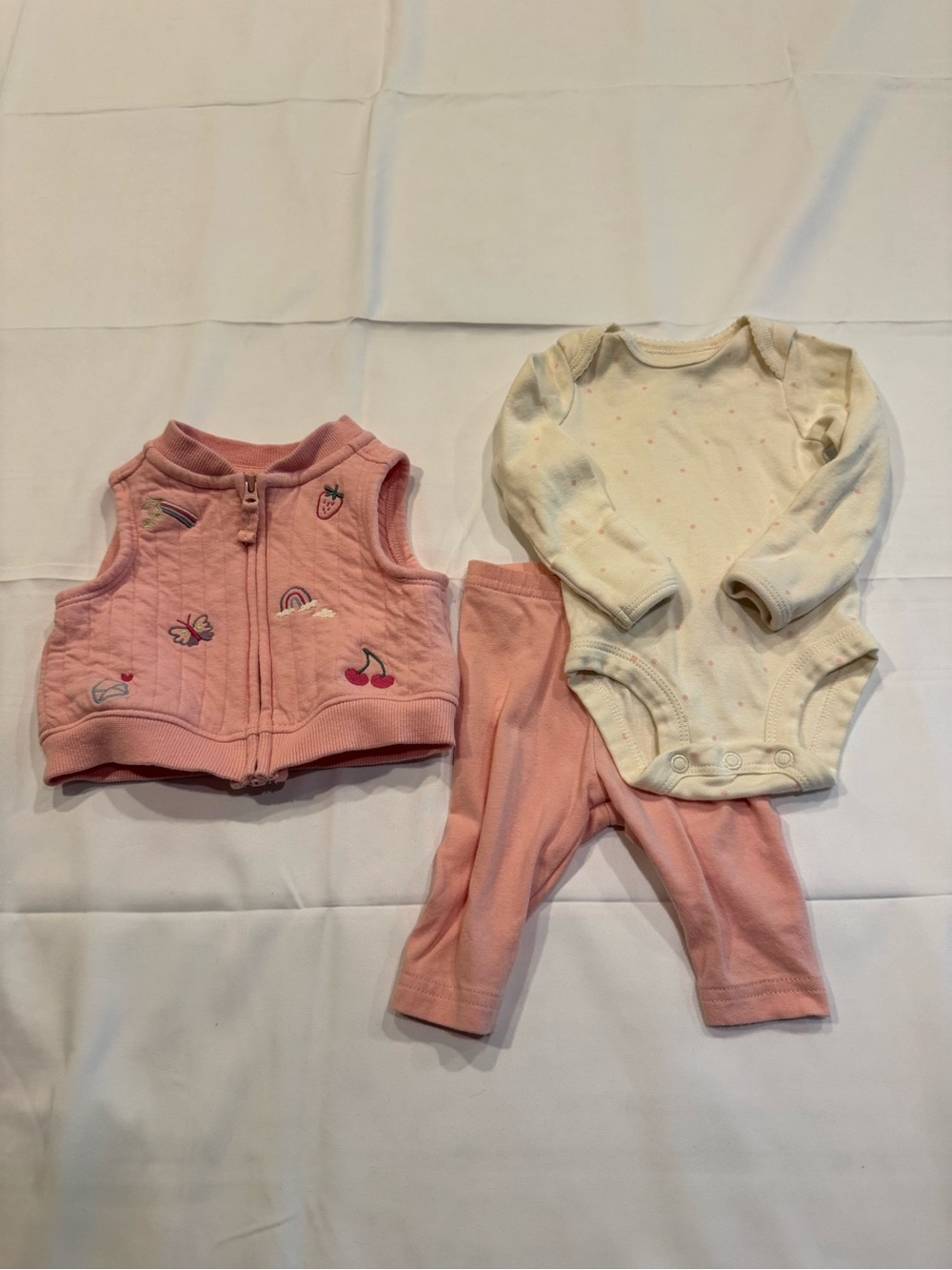 Carter’s 3-Piece Pink Outfit Set